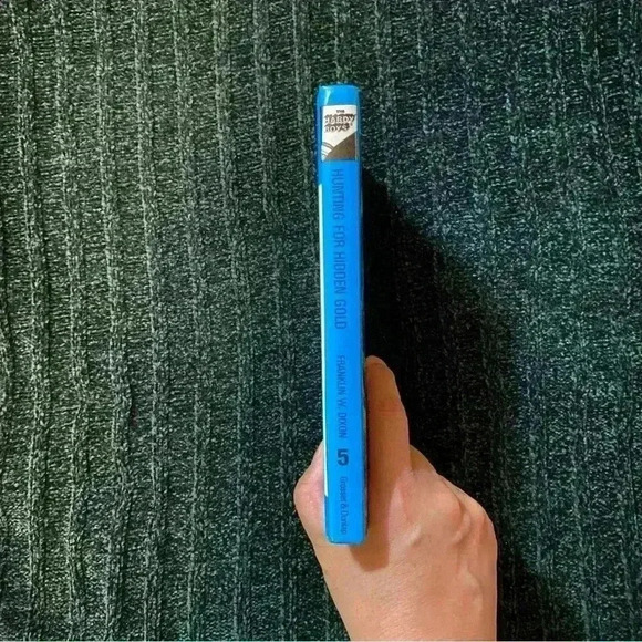 Hunting for Hidden Gold (Hardy Boys, Book 5) Hardcover by Franklin W. Dixon - Picture 4 of 7